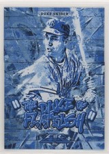2017 Topps Fire Monikers Blue Chip Duke Snider #M-22 HOF rg2