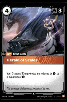 Herald of Scales 140/298 LP-NM Riftbound Origins