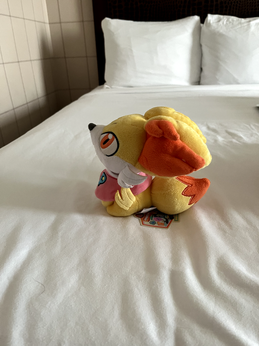Pokemon World Championships 2025 Anaheim Fennekin Plush