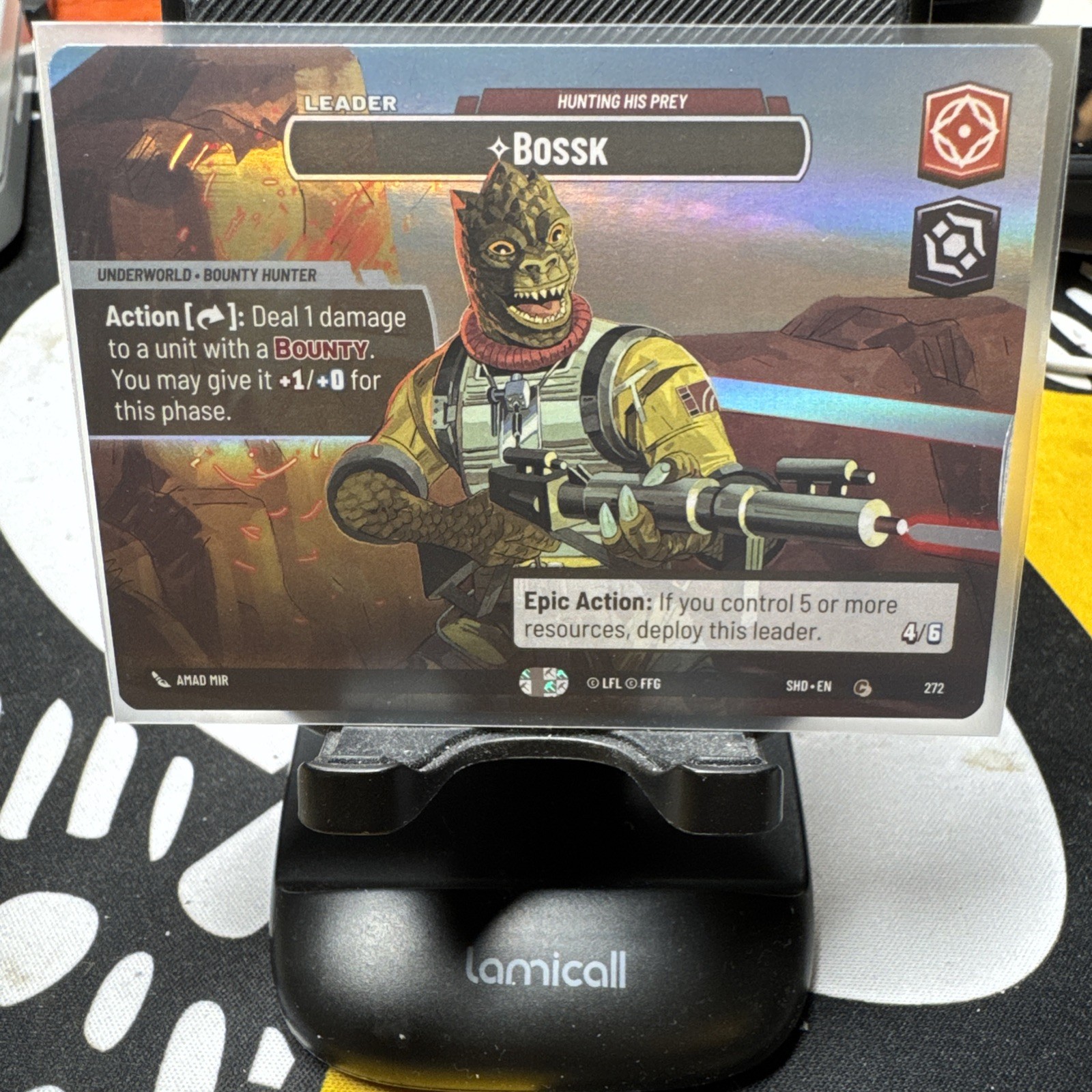 Star Wars Unlimited: Shadows of Galaxy: Bossk - Hunting His Prey #272 - SHOWCASE