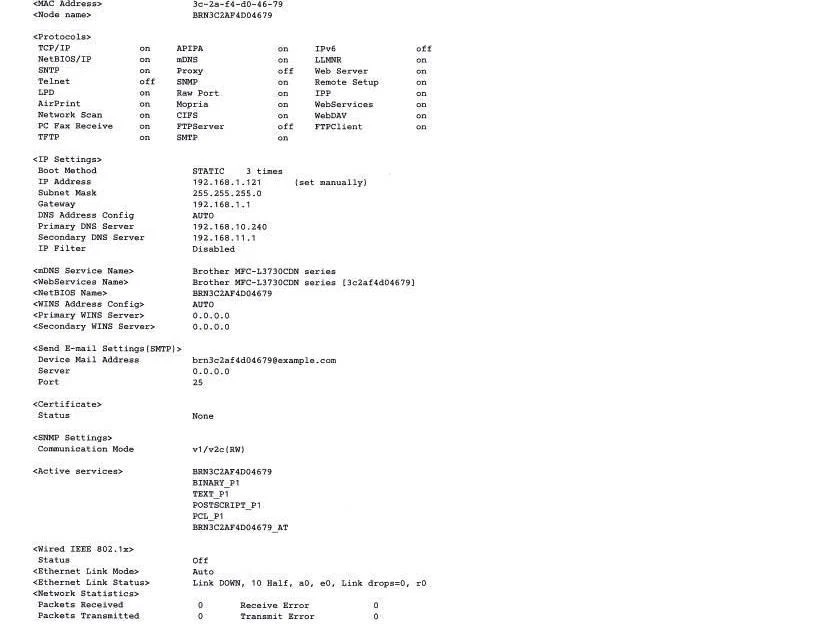 Stampante multifunzione Brother MFC-L3730CDN a Colori (fronte retro, di  rete) - Immagine 4 di 4