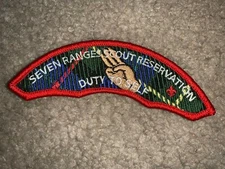 Boy Scout Camp Seven Ranges 7R Buckeye Council Ohio Duty to Self Segment Patch