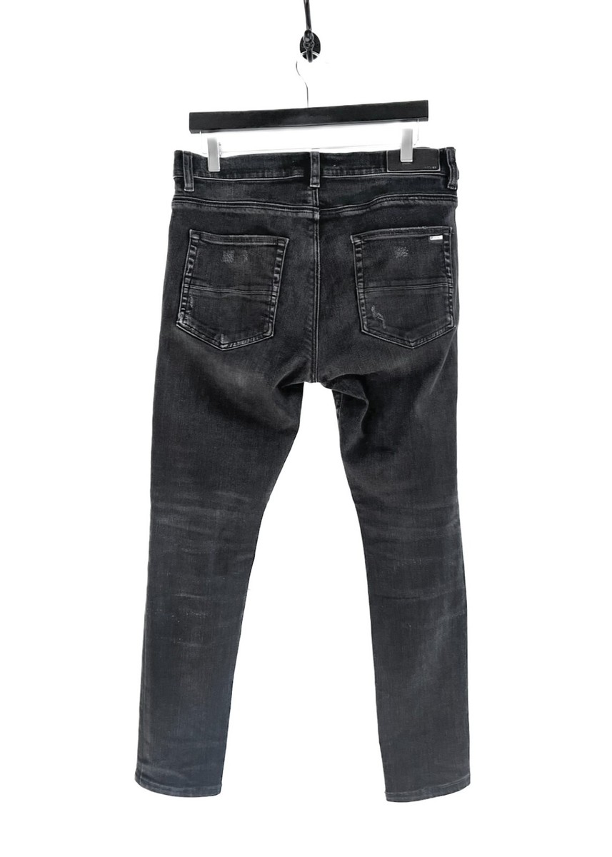Amiri Washed Black Bandana MX1 Distressed Jeans - 31 US | eBay Amiri Washed Black Bandana MX1 Distressed Jeans - 31 US | eBay
