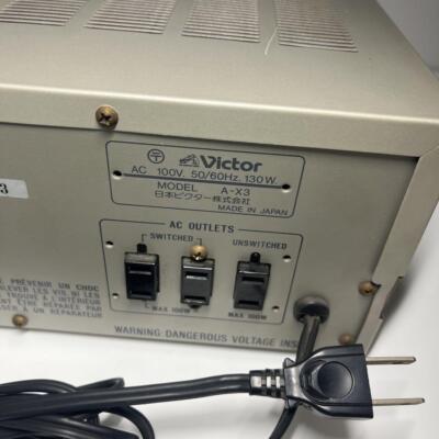 Victor Victor A-X3 integrated amplifier | eBay