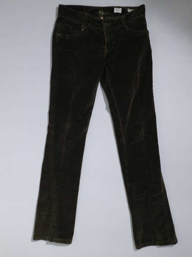 Pantalón TAG JEANS para mujer verde algodón elástico terciopelo ID#7009 talla 28 - Imagen 2 de 8