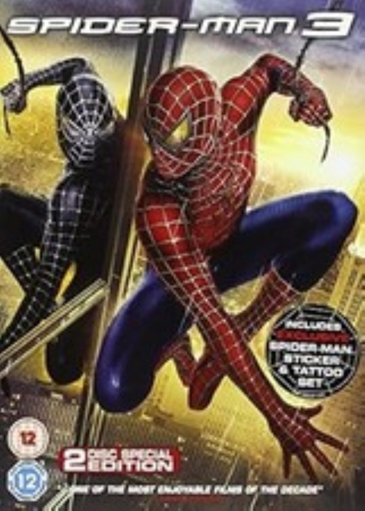 Spider-Man 3 DVD FREE SHIPPING