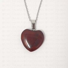 Love Heart Chakra Necklace Healing Quartz Reiki Crystal Point Cut Pendant Chain