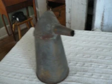 Vintage 8" Metal ONE QUART LIQUID US LEGAL PA APPROVED G13 Oil Can primative