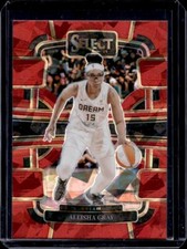 2024 Panini Select WNBA - Concourse Allisha Gray #51 Red Ice Prizm