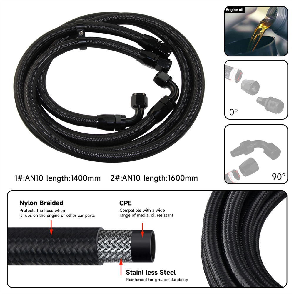 15 Row Engine Oil Cooler Kit For Corvette Cadillac CTSV Camaro LS1 LS2