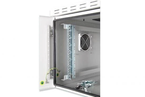 ARMADIO RACK 19'' DA ESTERNO IP55 DA ESTERNO 7 UNITA' RETE DIGITUS ARM176 SERVER - Immagine 4 di 4