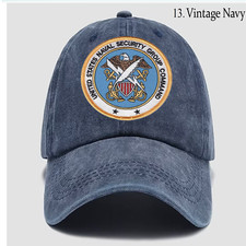 Custom Embroidered Hat US Naval Security Group Command, Veteran Cap, Gift Idea
