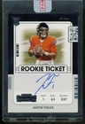 2021 Panini Contenders #108 JUSTIN FIELDS Auto/Autograph Rookie RC ON-CARD