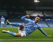 Manchester City Ferran Torres Autographed Signed 8x10 EPL Photo COA #5