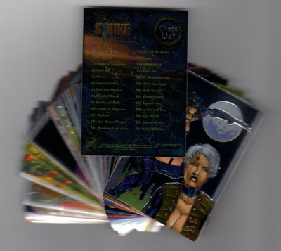 LETHAL STRIKE All-Chromium - 35 Card Art Set - FREE USPS Shipping