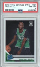 2019 Panini Donruss Optic 161 Tacko Fall PSA 8