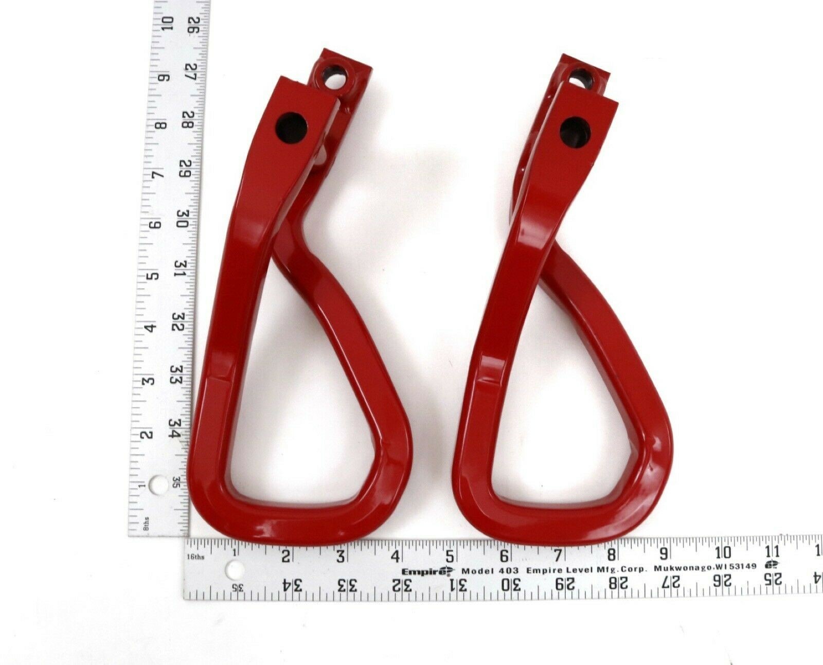 GM 84280203 20192022 GMC Sierra 1500 Front Tow Recovery Hooks Red w