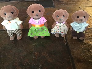 calico critters chocolate lab