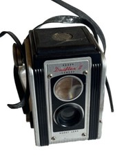 Vintage Kodak Duaflex II Twin Lens Camera - Untested - Art Deco   