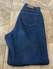 Vintage Lee Original Jeans High Waist Tapered Women's Size 16M USA 33x 31.5