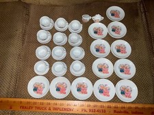 Vintage Keywick Ltd Mini Tea Set 39 Pcs Service for 12 Teddy Bears