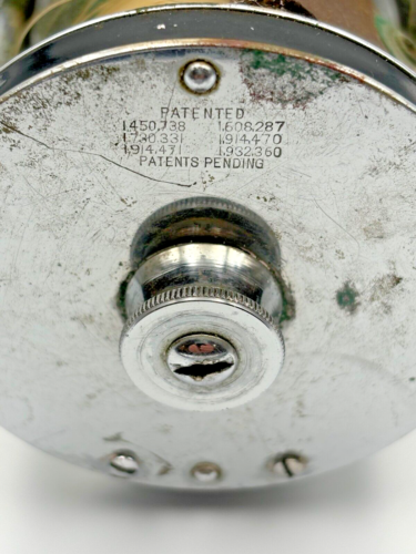 Bobina PFLUEGER "AKRON" anni '30 ingioiellata con colata a vento n. 12475-S - Foto 7 di 9