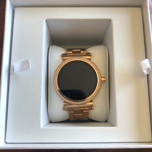 sofie pave rose gold smartwatch