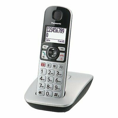 Telefono Cordless DECT Panasonic KX-TGE510JTS Argento