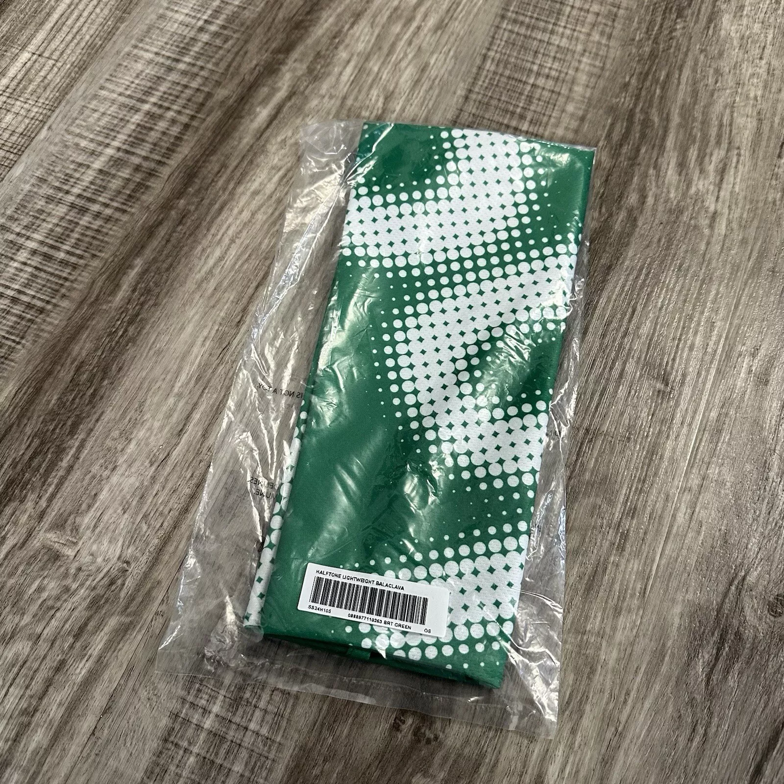 Supreme demi teinte légère cagoule verte SS24 taille unique   Neuf
