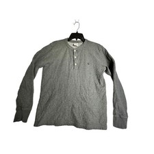 Brooks Brothers 3 Button L/S Grey Sweat Shirt Mens Medium