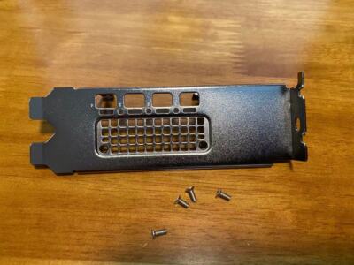 Low Profile Bracket for PNY Nvidia Quadro Rtx A2000 6GB Graphics Card RTXA2000