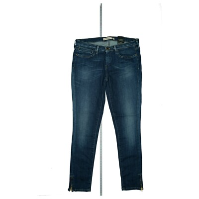 twenty8twelve superstretch Jeans 7/8 ankle Hose slim skinny zip W31 L28 blau Neu