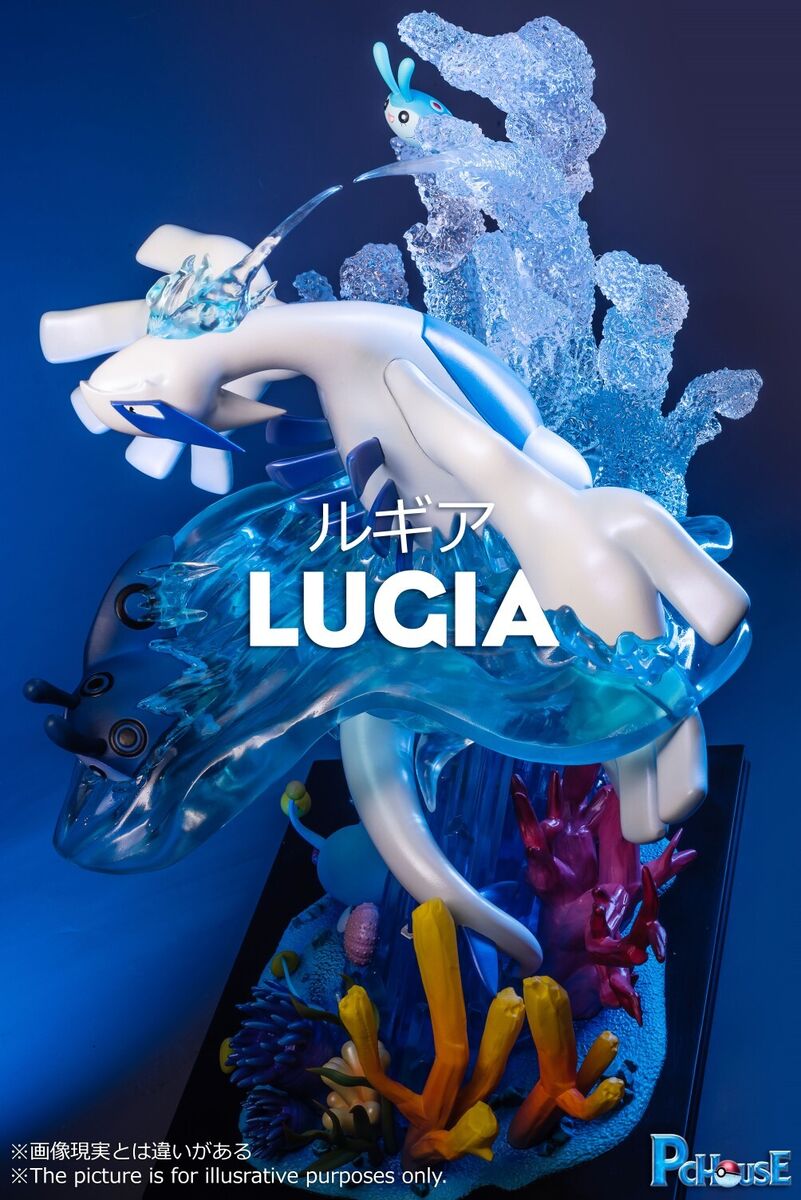 In Stock Lugia Figure Resin PC House Studio Model Statue Collect Original  GK