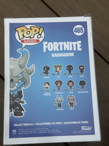 Funko POP! Games Fortnite Ragnarok #465 New - Picture 2 of 2