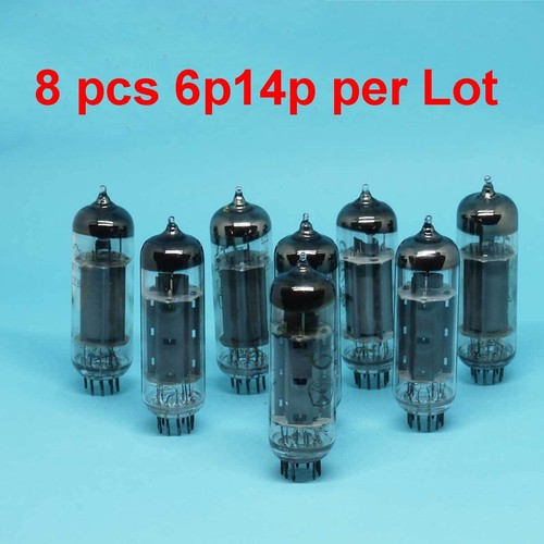 * 8 pcs x 6P14P ~  EL84 ~ 6BQ5 ~  7189 USSR VINTAGE TUBES = DDP