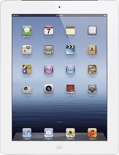 Apple iPad 3rd Gen 32GB, Wi-Fi + 4G AT&T (UNLOCKED), 9.7in - White MD370LL/A Apple iPad 3rd Gen 32GB, Wi-Fi + 4G AT&T (UNLOCKED), 9.7in - White MD370LL/A