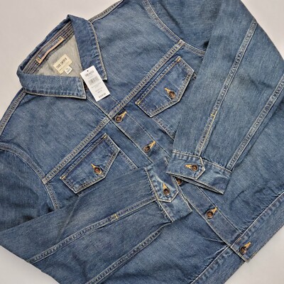 Todd Snyder Men's Selvedge Denim Trucker Jacket Size XL Dylan Medium Wash $328
