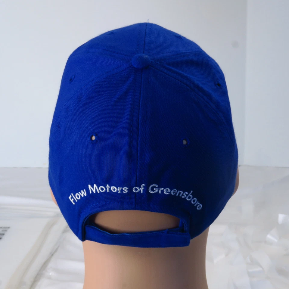 Gorra de béisbol VW azul real con tirantes Volkswagen ajustable V-Dub GTI KC gorras Foto 3 de 4