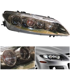 For 2006 - 2008 Mazda 6 4-door Sedan Halogen Right Headlight Passenger Side
