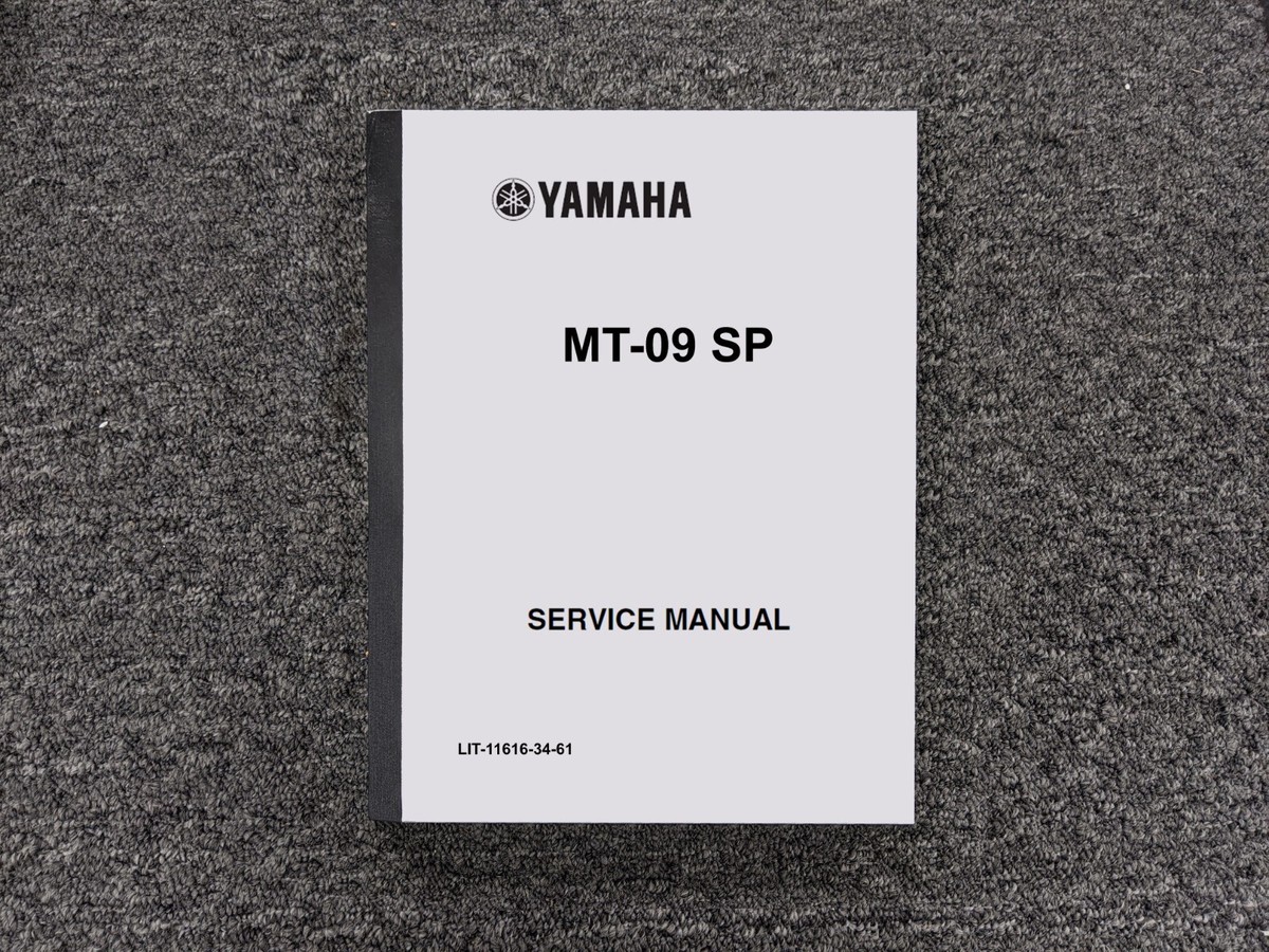 2021 Yamaha MT-09 SP Motorcycle Shop Service Repair Manual LIT