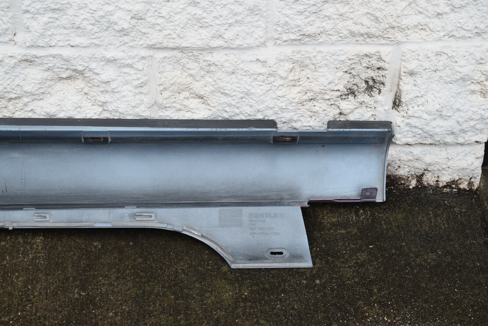 2007 BENTLEY CONTINENTAL GT RIGHT SIDE SKIRT OEM