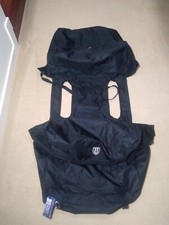 Harrison Howard Equestrian Horse Side Saddle Bags Black - Brand New