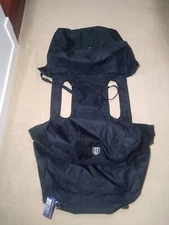 Harrison Howard Equestrian Horse Side Saddle Bags Black - Brand New