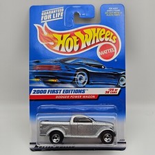 2000 Hot Wheels | First Editions 25/36 | Dodge Power Wagon | Silver | #085 | NEW