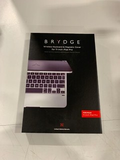 Brydge BRY4011 Wireless Keyboard Magnetic Cover for 11" iPad Pro New