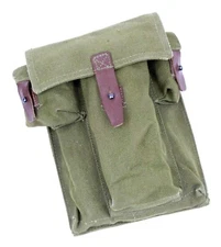 Romanian Military Surplus 3-Cell Magazine Pouch in Good/Very Good Condition