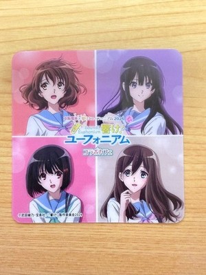 Sound! Euphonium Eupho Collaboration Cafe Kanade Hisaishi Untersetzer Keihan