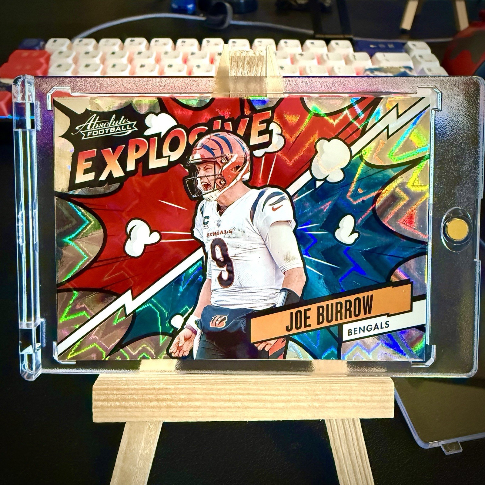 2024 Panini Absolute - Explosive Joe Burrow #EX-JBW