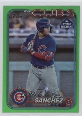 2024 Topps Pro Debut Green Foil 97/99 Adan Sanchez #PD-42 00li