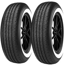 Qty 2 18575r14 Gripmax Maxgrip Classic Gt 89t Sl White Wall Tires Qty 2 18575r14 Gripmax Maxgrip Classic Gt 89t Sl White Wall Tires